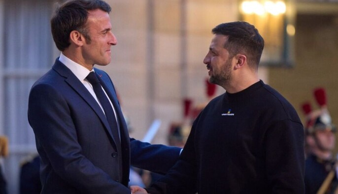 Зеленский встретится с Макроном 17 ноября