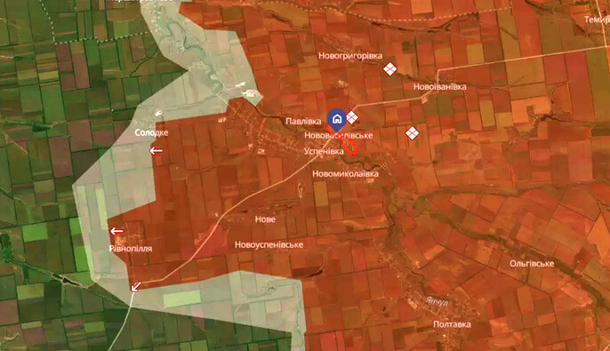 РФ активізує штурмові дії на Запоріжжі: Сили оборони відступили від ще одного села