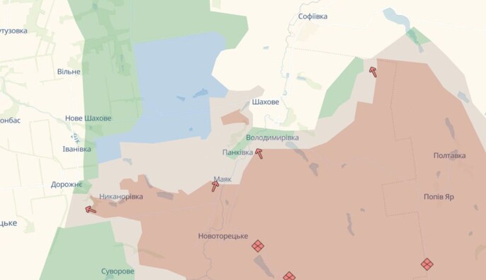 Силы обороны отвергли россиян вблизи Шахово в Донецкой области — DeepState