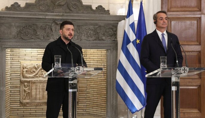 Зеленський запропонував Греції долучитися до спільного виробництва зброї