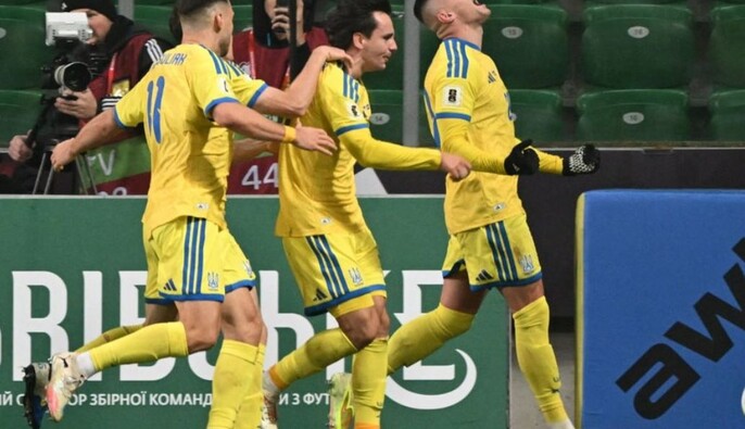 Украина победила Исландию в отборе на чемпионат мира-2026