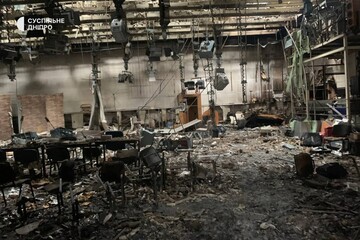 Від атаки на Дніпро пошкодження зазнала будівля "Суспільного" та Українського радіо