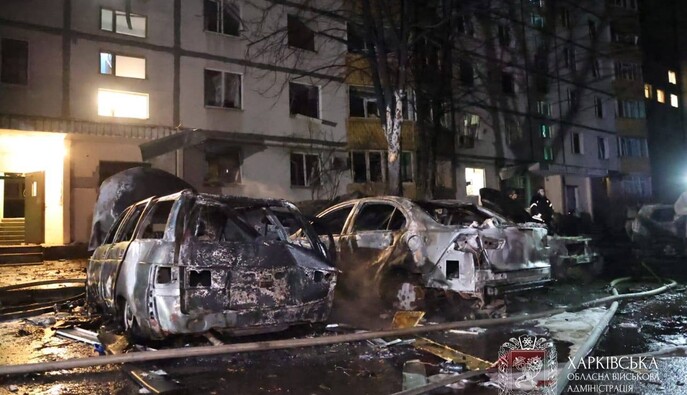 РФ нанесла удар по Харькову 19 «Геранями»: ранены 32 человека, среди них дети