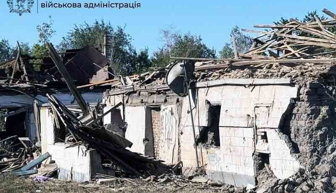 За сутки оккупанты нанесли 562 удара по 16 населенным пунктам Запорожской области