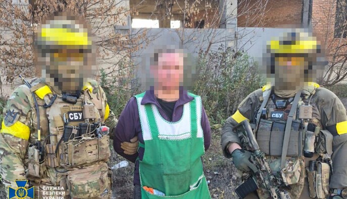 СБУ затримала на Донеччині жінку, яка, ймовірно, коригувала російські бомбардування Лимана