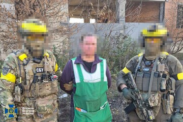 СБУ затримала на Донеччині жінку, яка, ймовірно, коригувала російські бомбардування Лимана