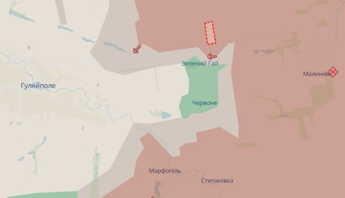 Российские военные оккупировали Веселое в Запорожской области — DeepState