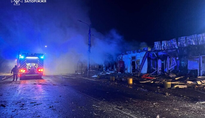 Число пострадавших из-за российской атаки на Запорожье выросло до девяти