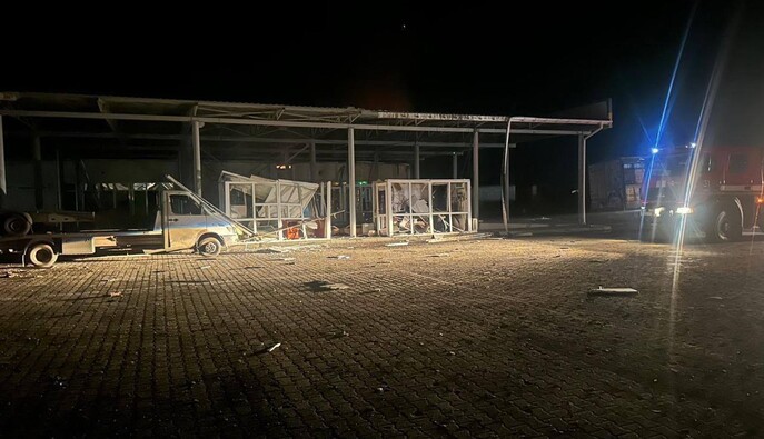 Пункт пропуска на границе с Румынией подвергся атаке РФ