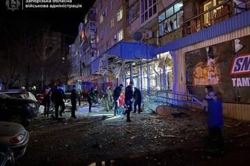 Через російську атаку на Запоріжжя постраждали щонайменше п'ятеро людей