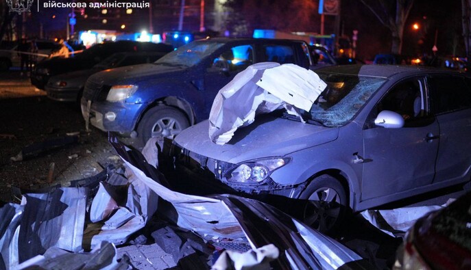 Внаслідок обстрілу Запоріжжя поранення отримали шість людей