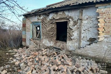 Ворог за добу обстріляв п’ять населених пунктів Харківщини