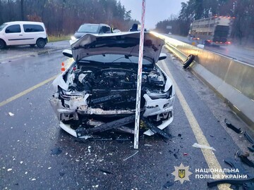 Четверо травмованих, з яких двоє дітей: під Києвом затримали нетверезого водія