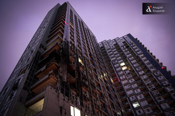 РФ масовано атакувала Київ: влучили у житлові будинки в кількох районах - фото