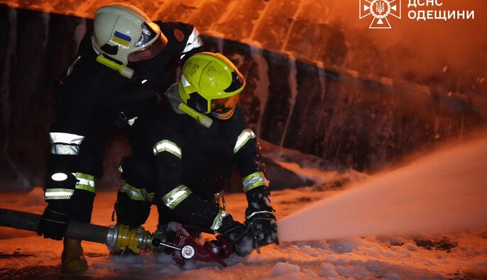 Вражеская атака повредила инфраструктуру 