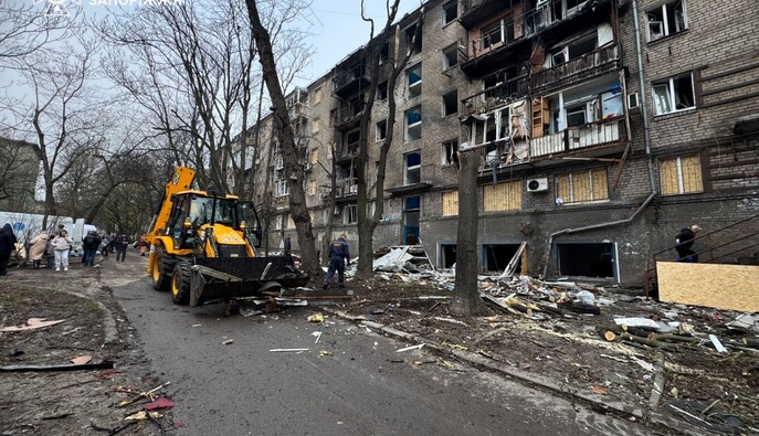 В Запорожье завершили ликвидацию последствий российского удара: ОВА рассказала о ситуации в городе