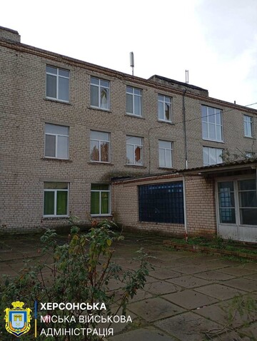 Російський БПЛА атакував навчальний заклад у Херсонській громаді