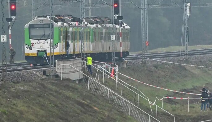 Польша объявила в розыск двух украинцев по делу о диверсии на железной дороге