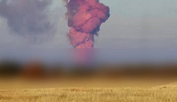 Взорвалась в воздухе: на полигоне под Оренбургом россияне неудачно запустили ракету 