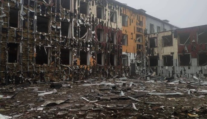 На Дніпропетровщині російська авіабомба зруйнувала школу 