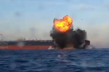 Морские дроны СБУ атаковали в Черном море два танкера "теневого флота" РФ