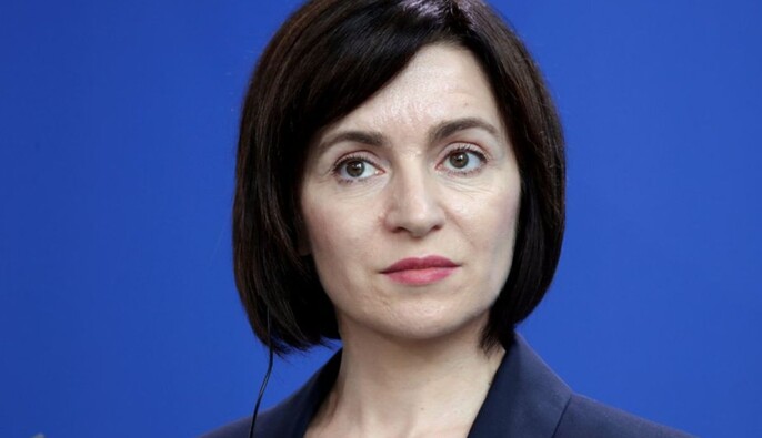 Санду: Ночью дроны РФ нарушили воздушное пространство Молдовы