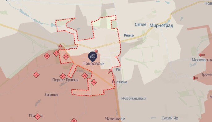 ДШВ: Оборонна операція в Покровську ускладнилася через щільний туман