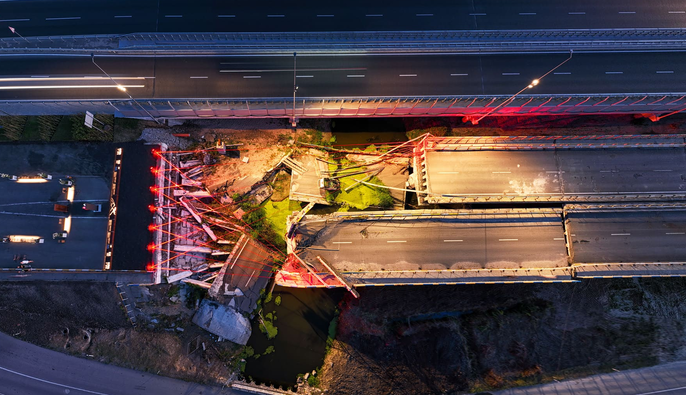 Меморіальна інсталяція "Дорога життя" в Ірпені отримала відзнаку в конкурсі з світлового дизайну