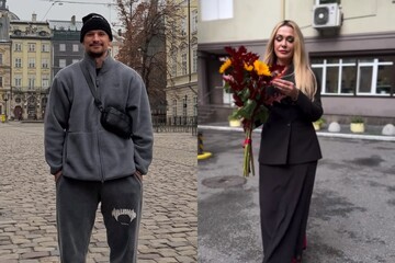 "Як це ти зробив?": Сумська вилізла на Цимбалюка та змусила його тренуватись