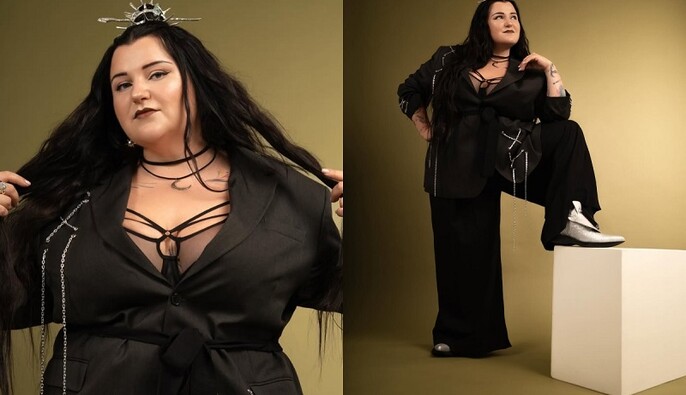 "Принцесса или королева?": Аlyona Аlyona вся в черном засветила декольте