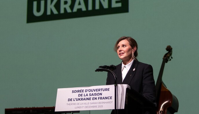 Олена Зеленська виступила на відкритті Українського сезону у Франції: який образ вона обрала