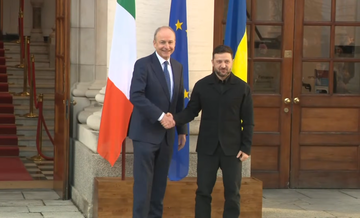 Зеленський зустрівся з премʼєр-міністром Ірландії