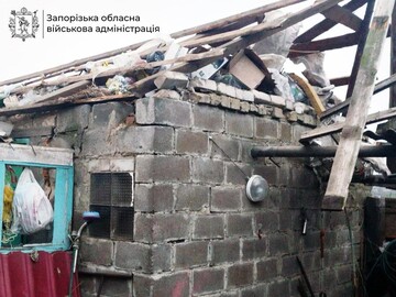 Россияне нанесли ракетный удар по Запорожской области