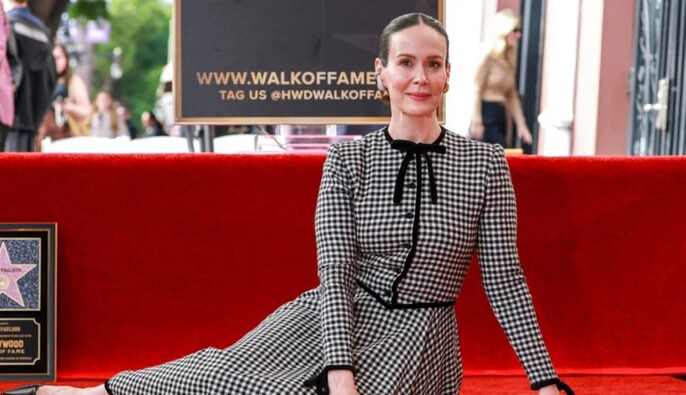 Сара Полсон получила звезду на Голливудской Аллее славы