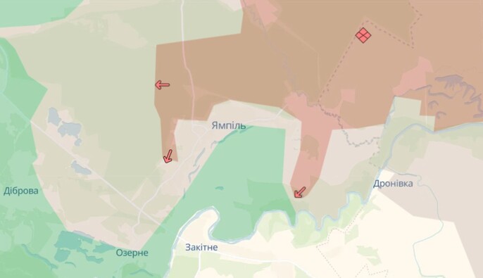 Армія РФ просунулась поблизу трьох населених пунктів на Донеччині — DeepState