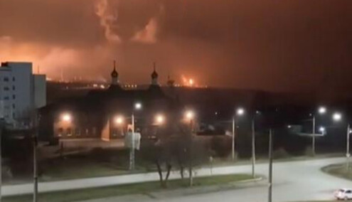 Генштаб подтвердил удар по Темрюкскому морскому порту и Сызранскому НПЗ