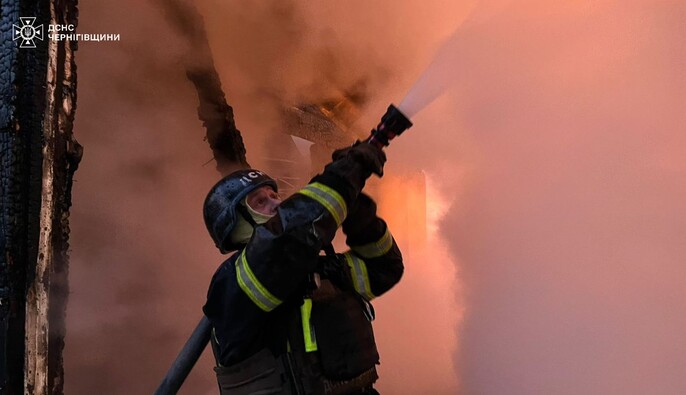 На Черниговщине российские дроны попали в жилые дома и инфраструктуру - ГСЧС