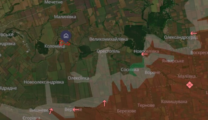 Сили оборони звільнили село Тихе на Дніпропетровщині