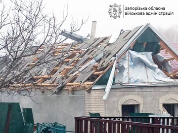 Росіяни завдали 615 ударів по 20 населених пунктах Запорізької області