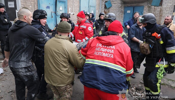 Обстрел Запорожья и Вольнянска: количество раненых возросло до 16