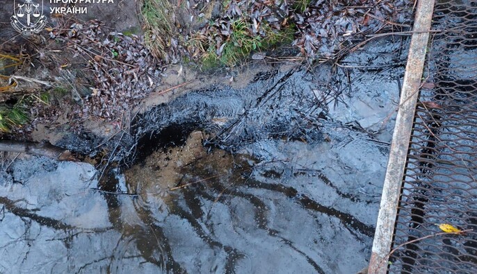 В Винницкой области обнаружили выброс мазута в Южный Буг возле Ладыжинской ТЭС
