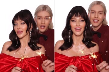 "Вже готові до нового року?": Єгор Андрюшин знову начаклував яскраве перевтілення знаменитості