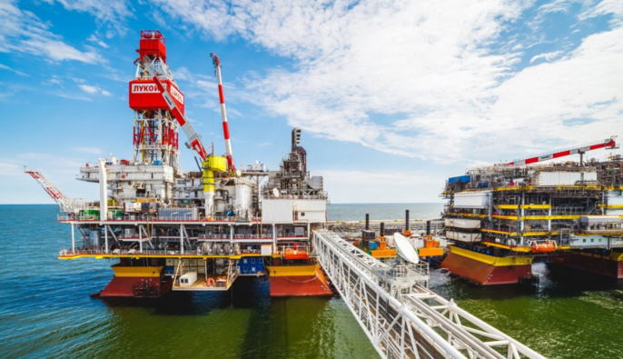 Україна вперше зупинила роботу російської нафтової платформи у Каспії