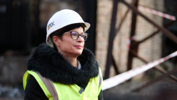 Єврокомісарка Марта Кос відвідала пошкоджену обстрілами ТЕС