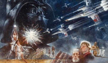 Найдорожчий лот франшизи: перший постер "Зоряних воєн" продали за $3,9 млн