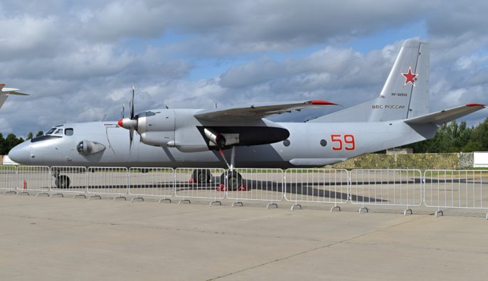 В Крыму БПЛА попал в российский Ан-26 на аэродроме Кача