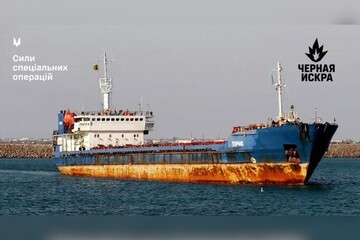 ССО та повстанський рух уразили два судна РФ зі зброєю у Каспійському морі