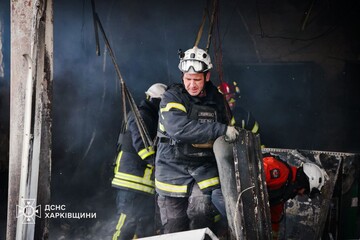 Масовані удари БпЛА по Харківщині: у ДСНС показали наслідки атак