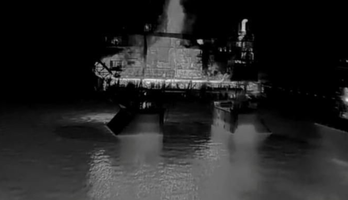 Дрони СБУ повторно атакували нафтовидобувні платформи РФ у Каспійському морі: деталі 