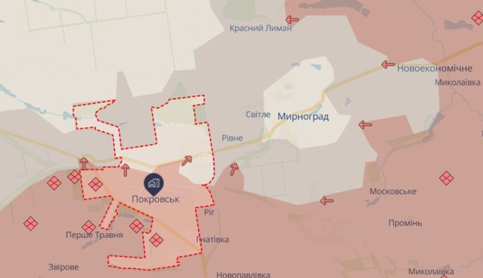 Северная часть Покровска находится под контролем Сил обороны — военные
